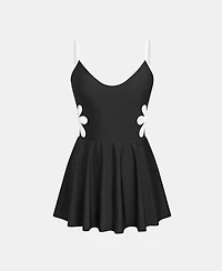 Cupshe Women's V-Neck Adjustable Strap Swimwear dress