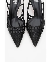 Prologue Shoes Women's Heaven Knitted Pointed Toe Pump