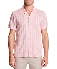 Paisley & Gray Men's Striped Camp Collar Shirt