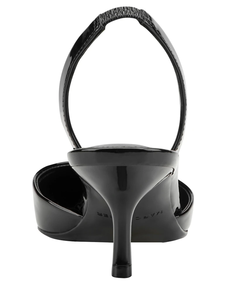 Marc Fisher Women's Iced Slingback Kitten Heel Pumps