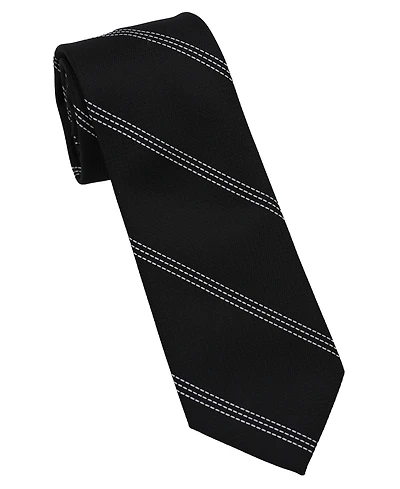 Dkny Men's Slim Design Striped Neck Tie