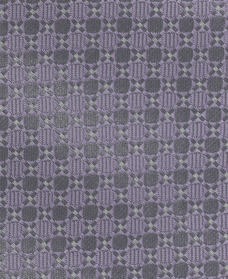 Dkny Men's Slim Design Geometric Neck Tie