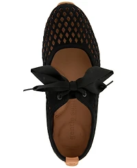 Gentle Souls Women's Annalise Ribbon Tie Ballet Sneakers