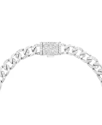 Effy Collection Ruby (1-3/8 ct. t.w.) & Diamond (1-1/5 ct. t.w.) Bracelet in Sterling Silver