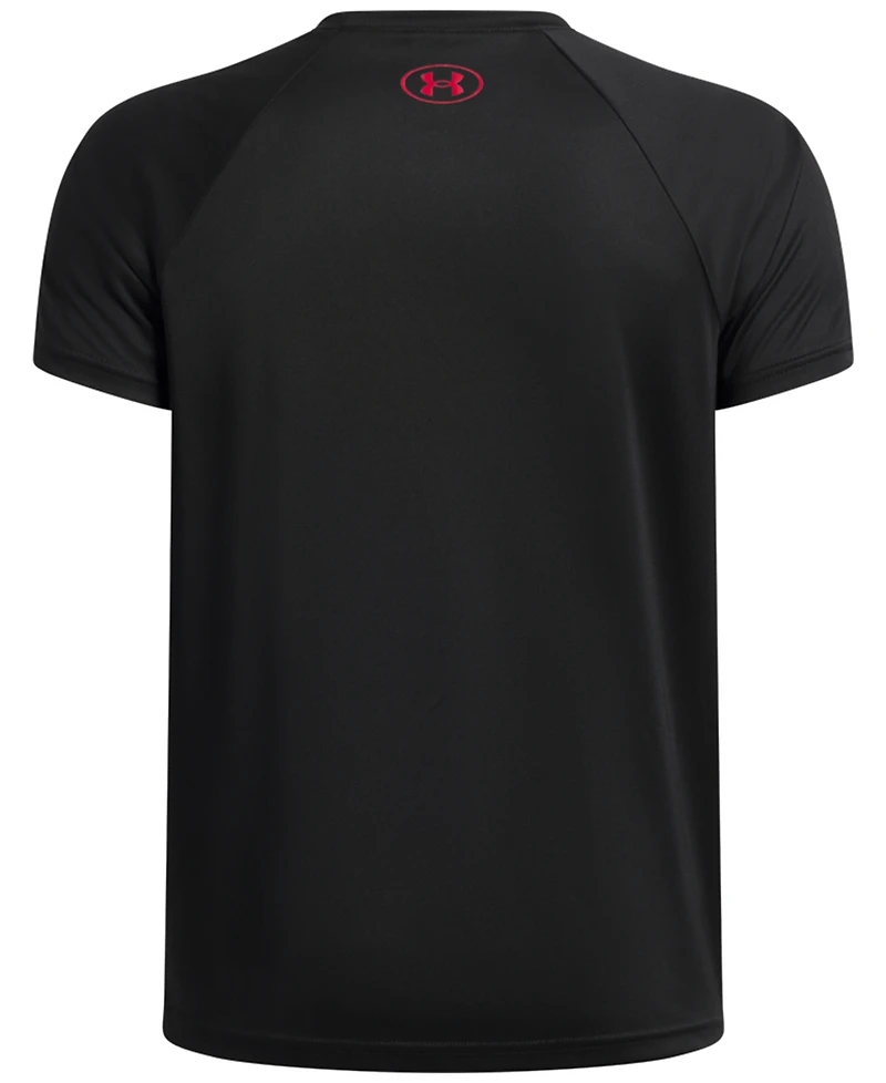 Under Armout Boys' 6-18 B Football Raglan Sleeve Tech Graphic T-Shirt