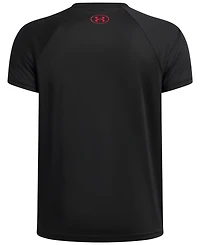 Under Armout Boys' 6-18 B Football Raglan Sleeve Tech Graphic T-Shirt