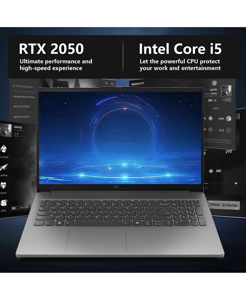 Lenovo Loq 15.6" Traditional Laptop Intel Core i5 32GB Ram Nvidia GeForce Rtx 2050 2TB Ssd Storage Windows 11 Home 144Hz