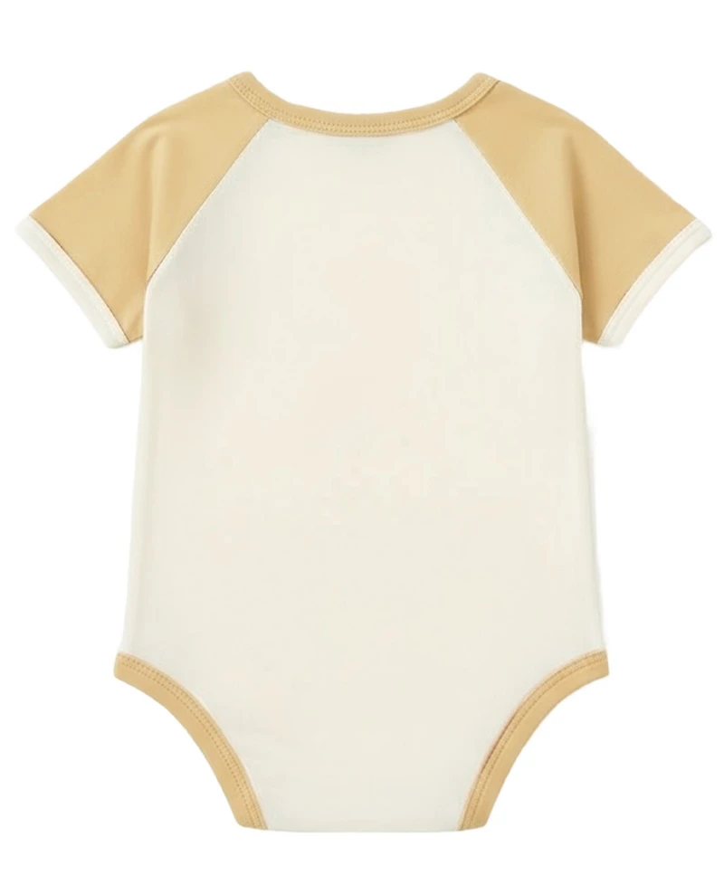 Disney Baby Boys' Simba Print Vest, Bodysuit, and Shorts, 3-Piece Set
