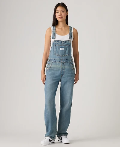 Levi's Women's Vintage-Inspired Drapey Fit Denim Overalls