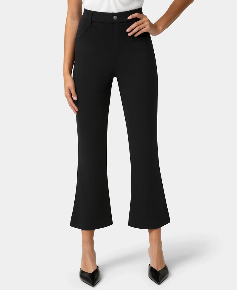Hue Women's Double Soft Jersey Kick-Flare Sleepwear Pant
