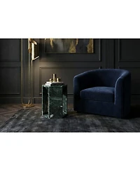 Streamdale Furniture Luxury Marble Hexagonal Side Table