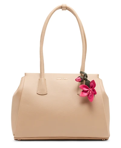 Anne Klein Bonded Large Satchel Bag