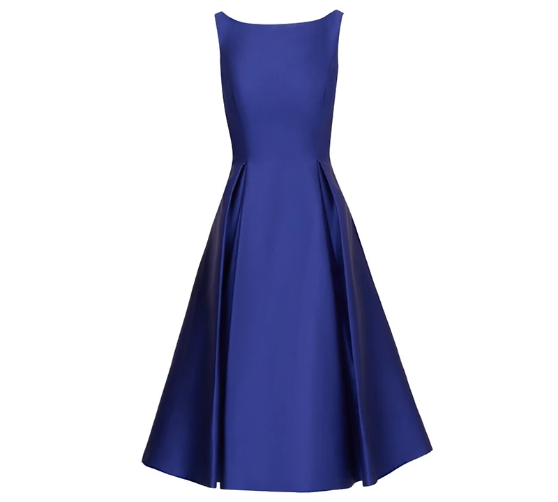 Adrianna Papell Boat-Neck A-Line Dress