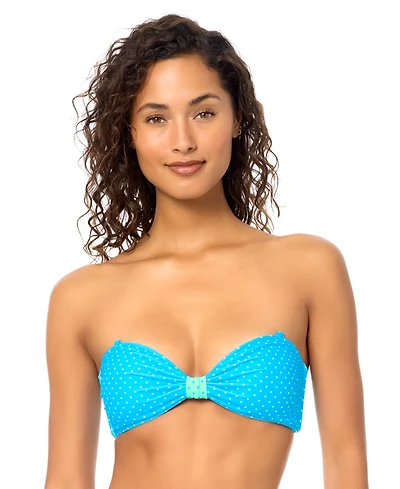 Raisins Women's Biscayne Bandeau Neck Swim Bikini Top