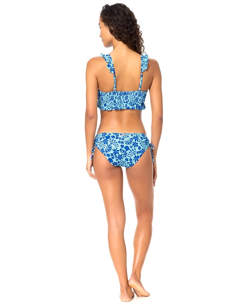 Raisins Women's Lily Scoop Neck Printed Swim Bikini Top