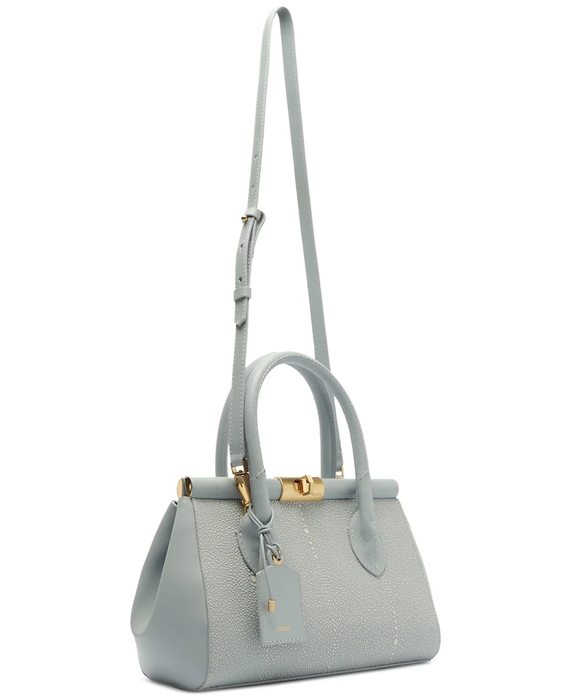 Arezzo Morgan Small Turn-Lock Tote Bag