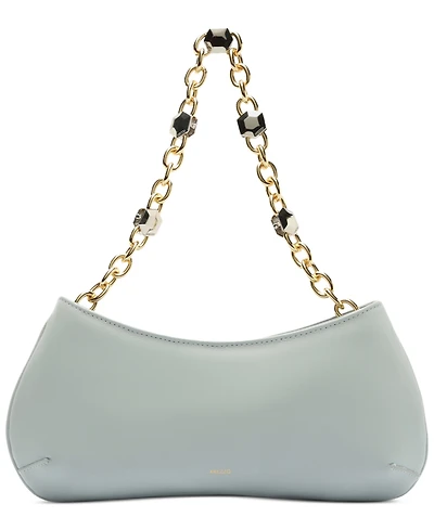 Arezzo Luna Small Leather Baguette