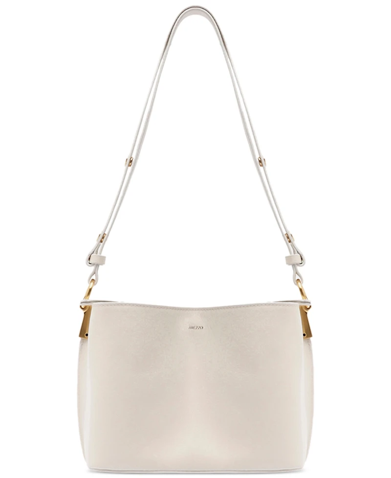 Arezzo Daphne Small Gold-Tone Knot and Eyelets Crossbody Bag