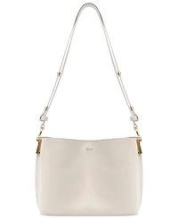 Arezzo Daphne Small Gold-Tone Knot and Eyelets Crossbody Bag