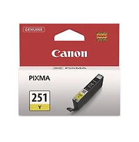 Canon Cli-251 Yellow Ink Tank for Select Pixma iP, iX, Mg, Mx Series Printers