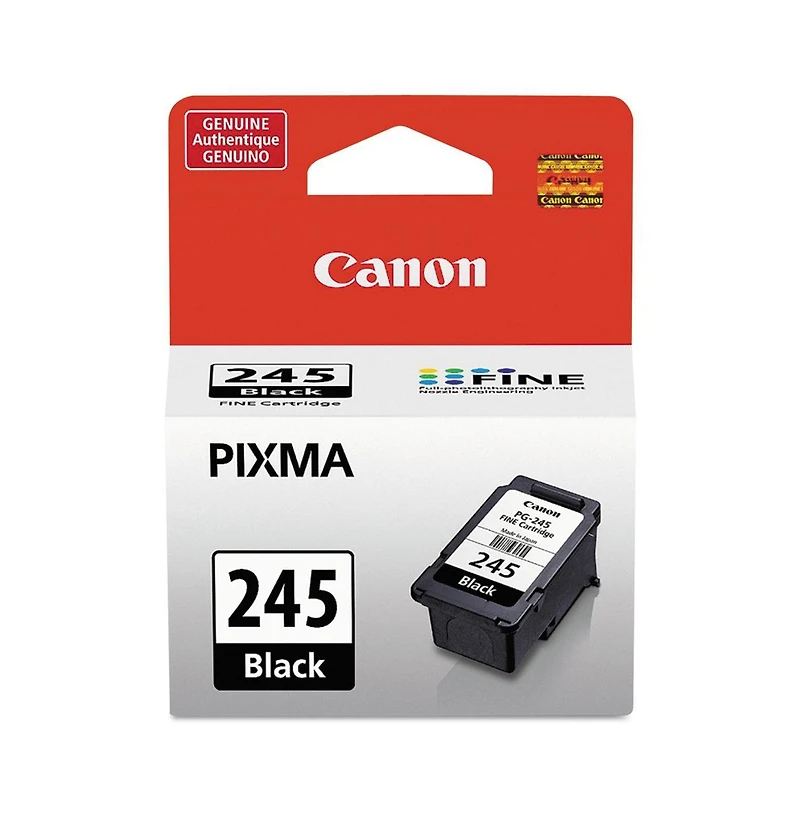 Canon Pg-245 8ml Black Ink Cartridge for Select Pixma iP, Mg, Mx, Tr, Ts Series Printers