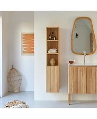 Tikamoon Jill Teak wood Column 150