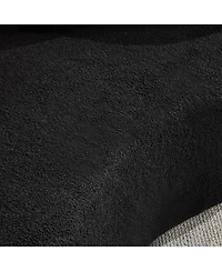 Streamdale Furniture Curved Loveseat Sofa, Teddy Velvet, No-Assembly, 350 lbs Capacity