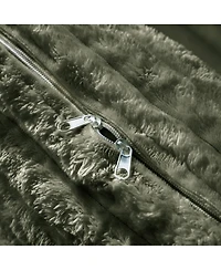 Streamdale Furniture Plush Corduroy Ottoman