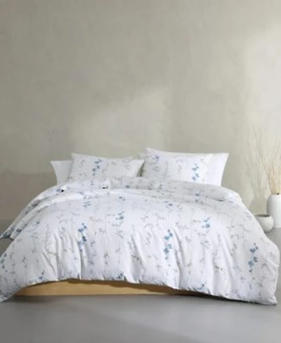Calvin Klein Wildflower Cotton Sateen Duvet Cover Set