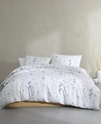 Calvin Klein Wildflower Cotton Sateen Duvet Cover Set