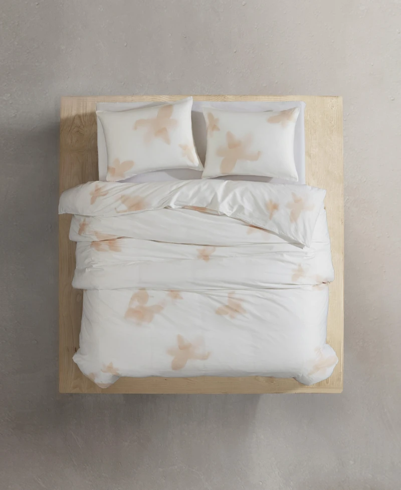 Calvin Klein Liquid Floral 3-Pc. Duvet Cover Set