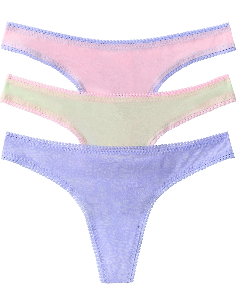 On Gossamer Women's Mesh Hip G 3 Pack Underwear 3512P3