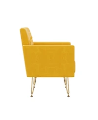Streamdale Furniture Velvet Armchair Single Chair