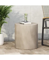 Streamdale Furniture Lightweight Concrete Outdoor Side Table