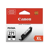 Canon Cli-271 Xl Black Ink Tank for Select Pixma Mg, Ts Series Printers - 10.8ml