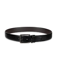 Calvin Klein Boy's S-xl Two-In-One Reversible Smooth-To-Saffiano Dress Belt