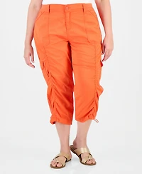 Style & Co Plus Cargo Capri Pants, Macy's Exclusive