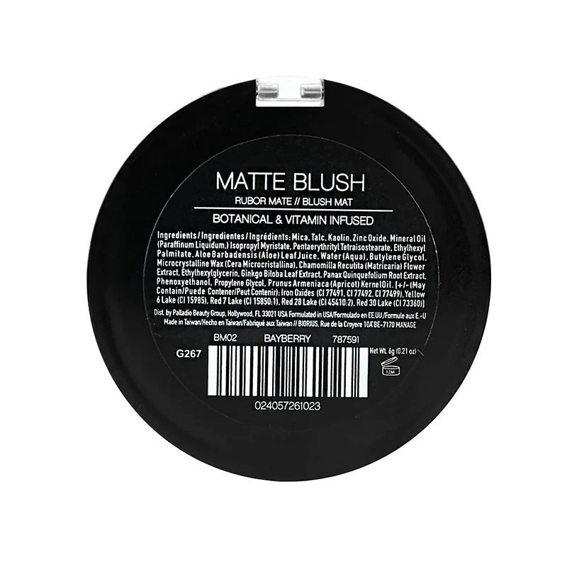 Palladio Matte Blush - 0.21 oz