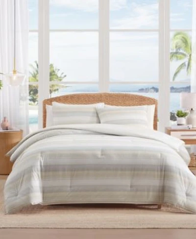Tommy Bahama Home Canal Island Stripe Cotton Comforter Sets
