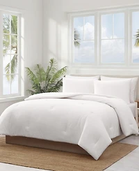 Tommy Bahama Home Pebble Texture Seersucker 3-Pc. Comforter Set, King