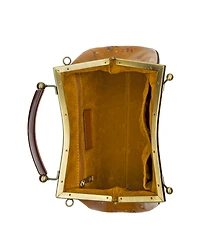 Patricia Nash Kelmscott Small Leather Frame Crossbody Bag