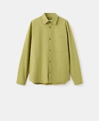 Mango Men's Cotton Relaxed-Fit Shirt