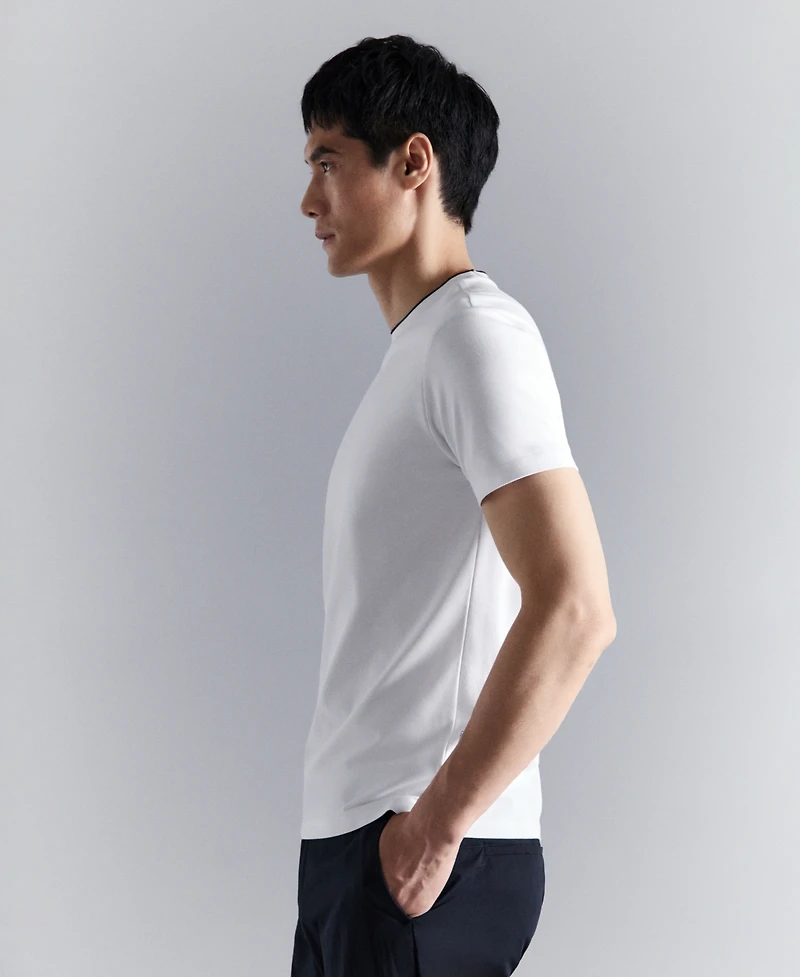 Mango Men's Slim-Fit Comfort Stretch T-Shirt