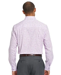 Nick Graham Men's Fenway Paisley Spread Collar Dress Shirt