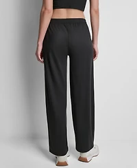 Dkny Sport Women's Balance Compression Mid-Rise Straight Leg Pants