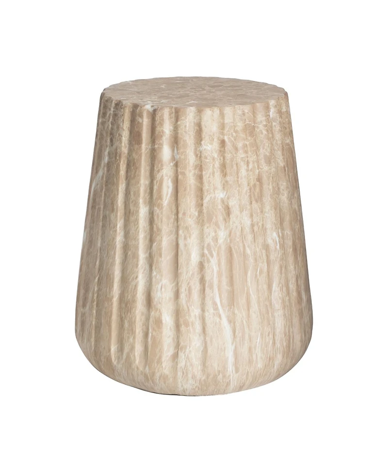 Streamdale Furniture Outdoor Cleme Carved Side Table