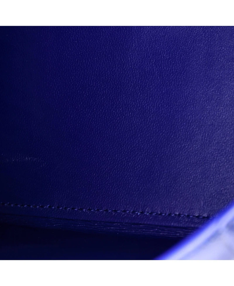 Pre-Owned Balenciaga Hourglass Top Handle Bag Embossed Leather