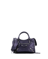 Pre-Owned Balenciaga Mini City Classic Studs Bag Leather