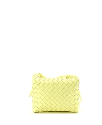 Pre-Owned Bottega Veneta Small Loop Crossbody Bag Intrecciato Nappa