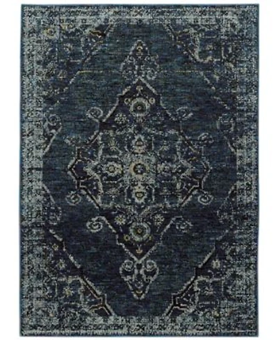 Oriental Weavers Andorra Charlemagne Blue Area Rugs